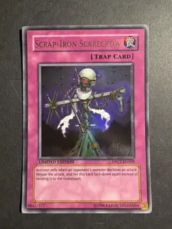 Yu-Gi-Oh Scrap-Iron Scarecrow DPCT-ENY09 Ultra Rare Limited Edition MP - Image 1