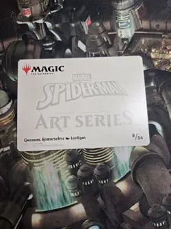 Gwenom, Remorseless Art Card (Gold-Stamped Planeswalker Symbol) - Art Series - Image 2