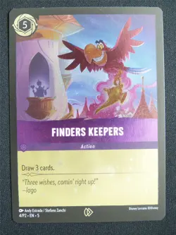 Finders Keepers 4/P2 Foil - Lorcana Card #14C - Image 1