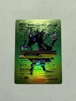 M Shadow Lucario EX HP880 Green Foil Fan Art Display Card NM/M - Image 1