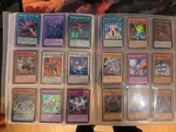 Two binders large yugioh card bundle collection 200+ shinies/holos plus vintage - Image 2