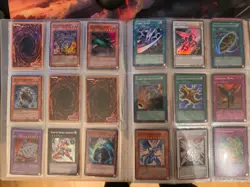 Two binders large yugioh card bundle collection 200+ shinies/holos plus vintage - Image 3