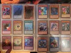 Two binders large yugioh card bundle collection 200+ shinies/holos plus vintage - Image 4