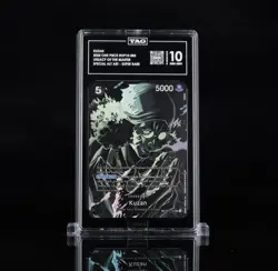 Kuzan SR SP OP10-082 Legacy of the Master 2025 One Piece Card PSA 10 OP12 EN - Image 1