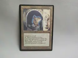 NECROPOLIS MAGIC THE GATHERING THE DARK MTG 1994 Trading Card #414 - Image 2