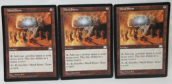 MIND STONE X3 MAGIC THE GATHERING WEATHERLIGHT MTG 1997 Trading Card #607 - Image 1
