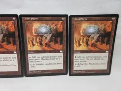 MIND STONE X3 MAGIC THE GATHERING WEATHERLIGHT MTG 1997 Trading Card #607 - Image 4