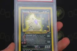 Shining Tyranitar 113/105 Neo Destiny WOTC 2002 Pokemon Trading Card MINT PSA 9 - Image 3