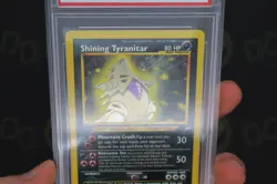 Shining Tyranitar 113/105 Neo Destiny WOTC 2002 Pokemon Trading Card MINT PSA 9 - Image 4