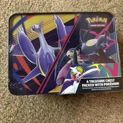 2025 Pokemon Collector Chest Fall Tin Trading Cards New Sealed - Image 2