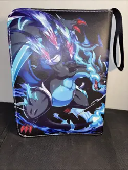 Mega Charizard X/Y Pokemon Card Binder Zip Three Ring 3 Ring - Image 4