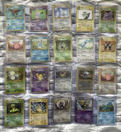 Pokemon Japanese Vintage Card Lot - Image 1