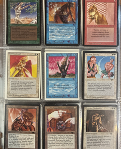 120 Vintage Magic The Gathering Card Lot: Beta Unlimited Legends Revised More! - Image 2