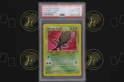 Shining Celebi 106/105 Neo Destiny WOTC 2002 Pokemon Trading Card NM-MT PSA 8 - Image 1