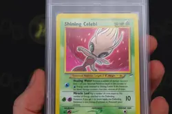 Shining Celebi 106/105 Neo Destiny WOTC 2002 Pokemon Trading Card NM-MT PSA 8 - Image 4