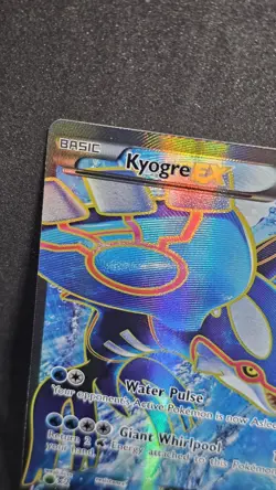 Pokemon XY Primal Clash Full Art Ultra Rare Holo Card Kyogre EX 148/160 LP - Image 2