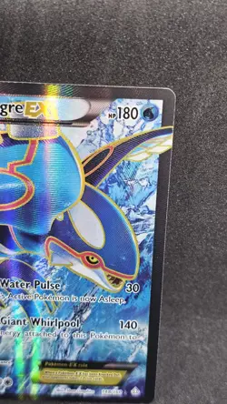 Pokemon XY Primal Clash Full Art Ultra Rare Holo Card Kyogre EX 148/160 LP - Image 3