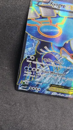 Pokemon XY Primal Clash Full Art Ultra Rare Holo Card Kyogre EX 148/160 LP - Image 5