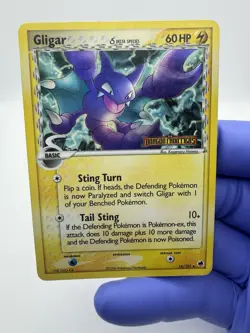 Gligar (Delta Species) 16/101 Dragon Frontiers Reverse Holo Pokemon Card TCG -LP - Image 1