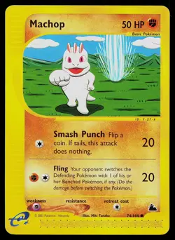 Pokemon Card - Machop Skyridge 74/144 Common - Image 1