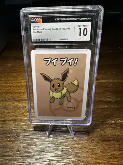 Eevee 2019 Old Maid Japanese Card CGC 10 - Image 1