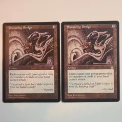 2x Ensnaring Bridge - Stronghold - Regular - Magic the Gathering - Image 1