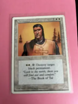 Magic the Gathering * MTG * 1 X Northern Paladin * Fourth * LP - Image 1