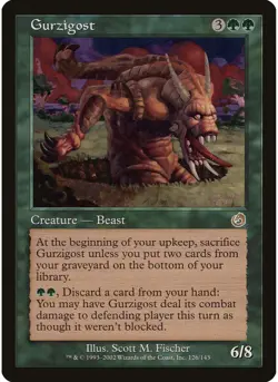 Gurzigost 126 MTG NM - Torment - Image 1