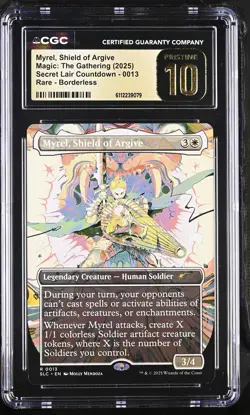 MYREL, SHIELD OF ARGIVE Secret Lair Rare CGC Pristine 10 MTG [Nostalgium] - Image 1