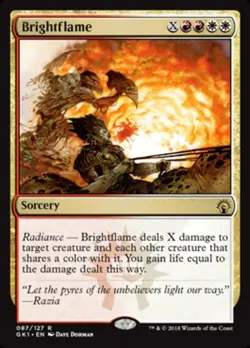 MTG - Brightflame - Guild Kits: Guilds of Ravnica - NM, English Magic FLAT RATE - Image 1