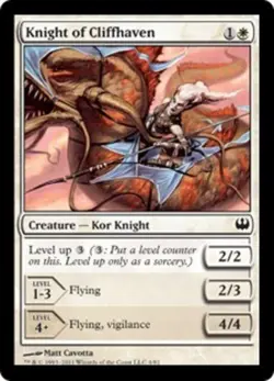 MTG - Knight of Cliffhaven - Duel Decks: Knights vs. Dragons - NM, English Magic - Image 1