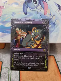 Splinter's Technique (Showcase) Teenage Mutant Ninja Turtles - Near Mint - Image 1