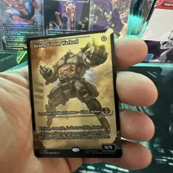 Magic The Gathering Krang Utrom Warlord Showcase Foil TMNT MTG - Image 3