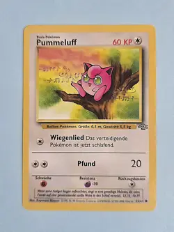 2000 Pummeluff (Jigglypuff) 54/64 - Jungle Set - German - LP/NM Pokemon TCG - Image 1