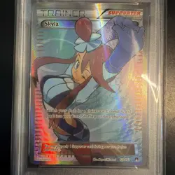 2016 POKEMON XY BREAKPOINT #122 FULL ART/SKYLA PSA 9 - Image 2