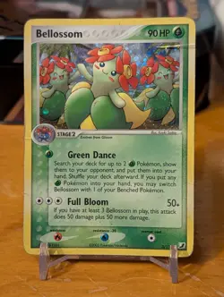 Pokemon TCG Bellossom 3/115 Unseen Forces Holo Rare DMG - Image 1