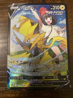 Pokemon Zeraora V Trainer Gallery SWHS Silver Tempest TG16/TG30 - Image 1