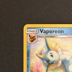 Pokemon TCG Vaporeon Cosmic Eclipse 42/236 Uncommon Reverse Holo - NM - Image 4