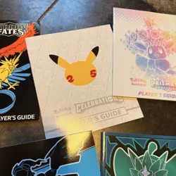 Lot Of Pokemon TCG ETB Player's Guide Hidden Fates Celebrations - Image 3