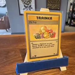 Nintendo Pokemon Mr. Fuji Fossil 58/62 1st Edition Uncommon 1999 TCG - Image 1