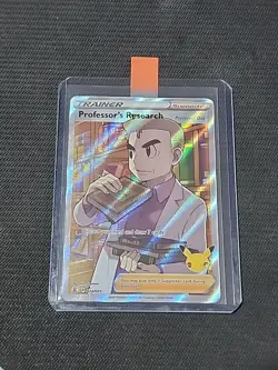 Pokemon Celebrations "Professor's Research" 24/25 / Ultra Rare / Near Mint - Image 3