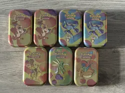 Pokemon TCG 151 Mini Tin x 7 Brand New Sealed - Image 1