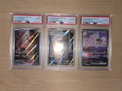 PSA 10 Charmander/Charmeleon/Charizard Pokemon 151 IR Illustration Rare Gem Mint - Image 1