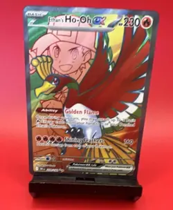 Ethan's Ho-Oh ex 209/182 Sv10: Destined Rivals Ultra Rare Full Art Holo Pokemon - Image 1