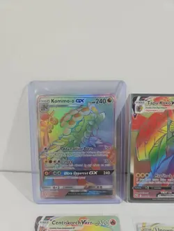 Pokemon Rainbow Secret Rare Lot: Kommo-o GX,Origin Forme Dialga Vstar & More - Image 2
