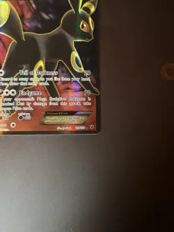 Umbreon EX (Full Art) Ultra Rare Holo XY - Fates Collide 119/124 MP Pokemon TCG - Image 2