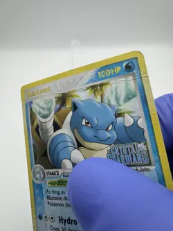 Pokemon TCG Reverse Holo Blastoise Stamped 14/100 Crystal Guardians - DMG - Image 3