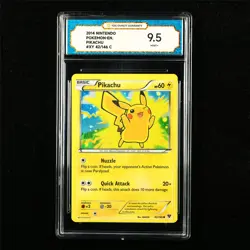 TQG 9.5 MINT+ 2014 Pokemon ENG Pikachu 42/146 C - Image 1