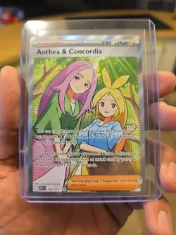 Anthea and Concordia 254/217 Ascended Heroes Pokemon TCG Full Art Trainer 🔥🔥 - Image 1