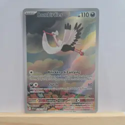 Bombirdier Illustration Rare 219/198 Scarlet Violet Base set Pokemon TCG - Image 1